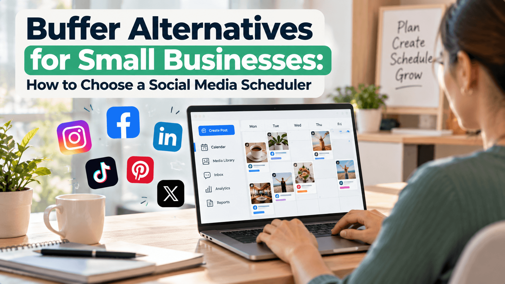 Buffer Alternatives for Small Businesses: How to Choose a Social Media Scheduler